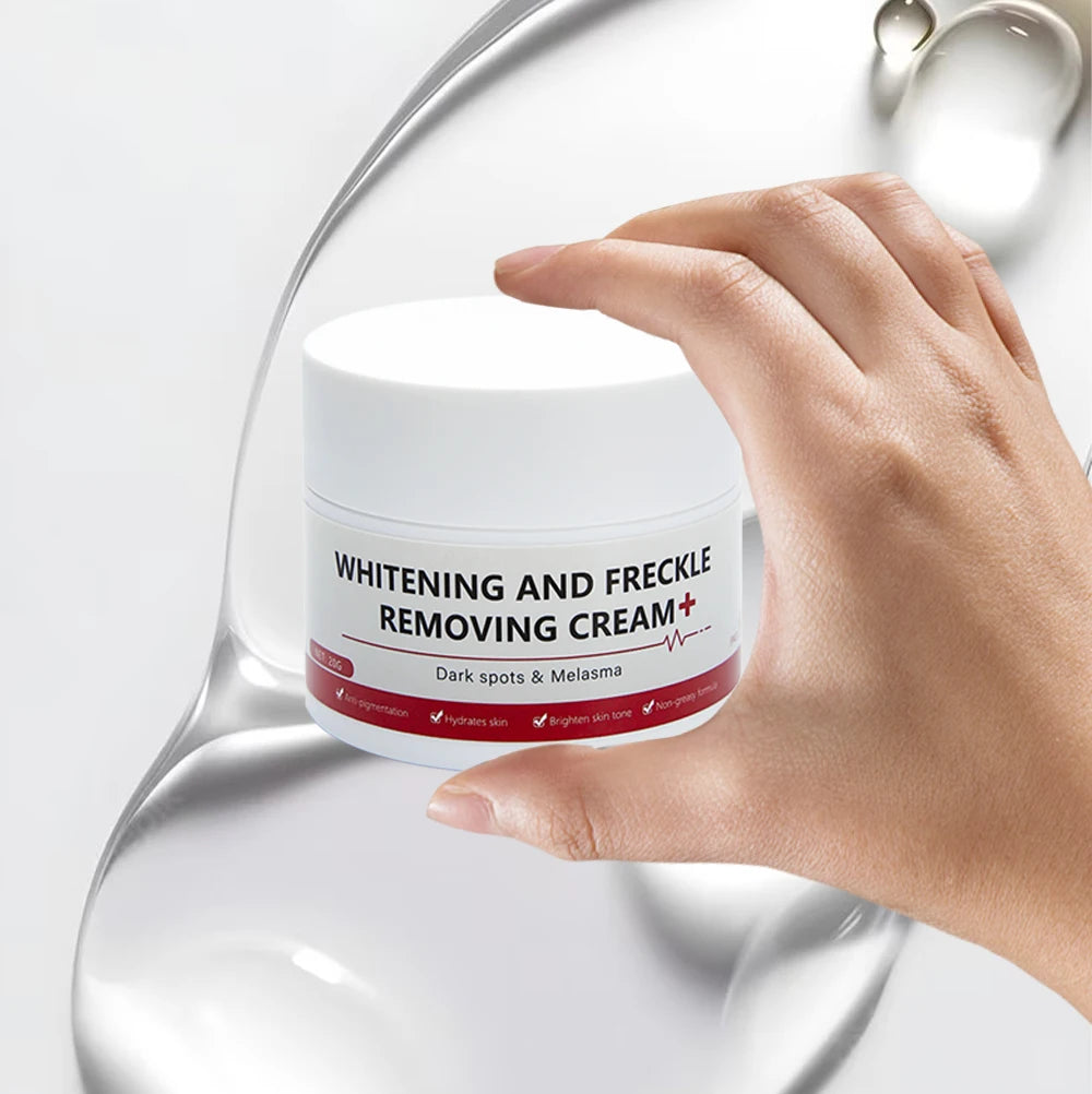Play Video Powerful Spot-removing Whiten Cream Brighten Skin Fast Eliminates Melanin Pigmentation Melasma Dark Spots Korean Sk