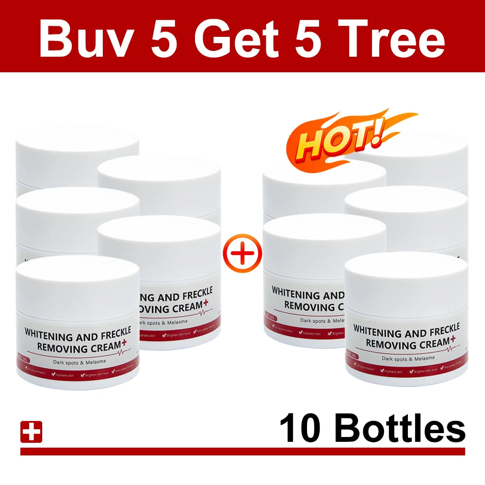 Play Video Powerful Spot-removing Whiten Cream Brighten Skin Fast Eliminates Melanin Pigmentation Melasma Dark Spots Korean Sk