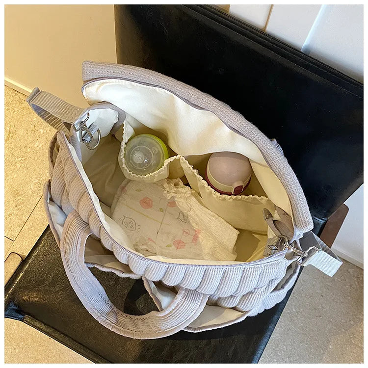 Multifunctional Mommy Bag Large Capacity Baby Carrying Diaper Bag Maternity Pack Women's Travel Totes Baby Items Organizer