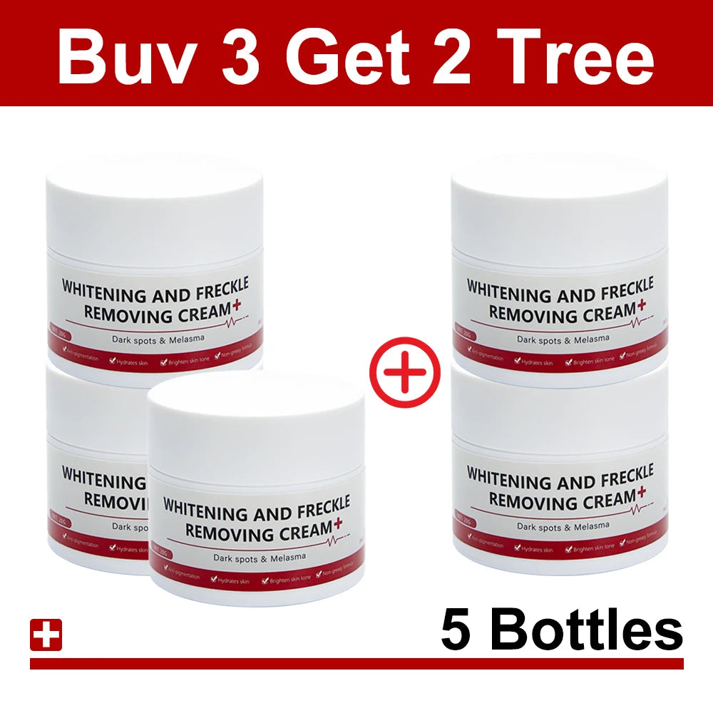 Play Video Powerful Spot-removing Whiten Cream Brighten Skin Fast Eliminates Melanin Pigmentation Melasma Dark Spots Korean Sk