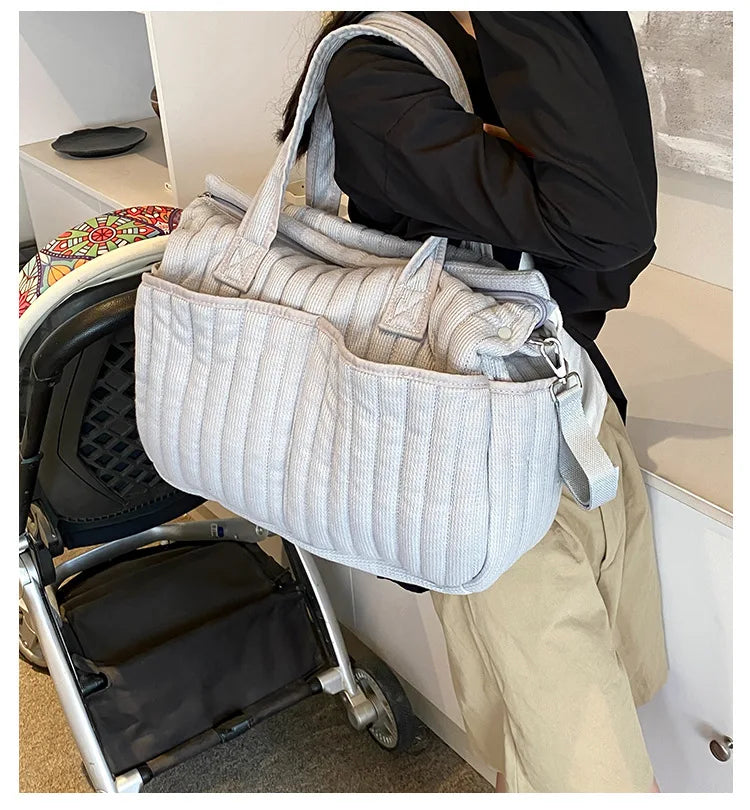 Multifunctional Mommy Bag Large Capacity Baby Carrying Diaper Bag Maternity Pack Women's Travel Totes Baby Items Organizer