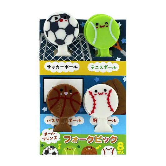 [GDL] Pack of 4 Pairs of Small Ball-Design Forks Assorted Mini Forks with Unique Style Model GH140-122H