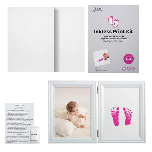 3 PCS Ink Pad Mess-Free Inkless Hand and Footprint Kit Baby Foot Printing Kit Cat and Dog Paw Print Kit for Babies and Pets