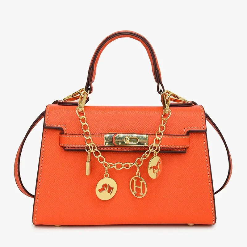 2025 Luxury Leather Tote Bag for Women - Minimalist Crossbody Purse, Premium Small-Batch Work & Office Handbag