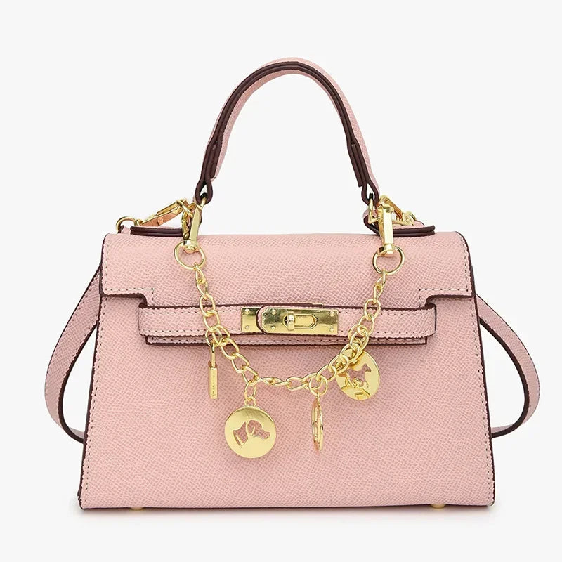 2025 Luxury Leather Tote Bag for Women - Minimalist Crossbody Purse, Premium Small-Batch Work & Office Handbag