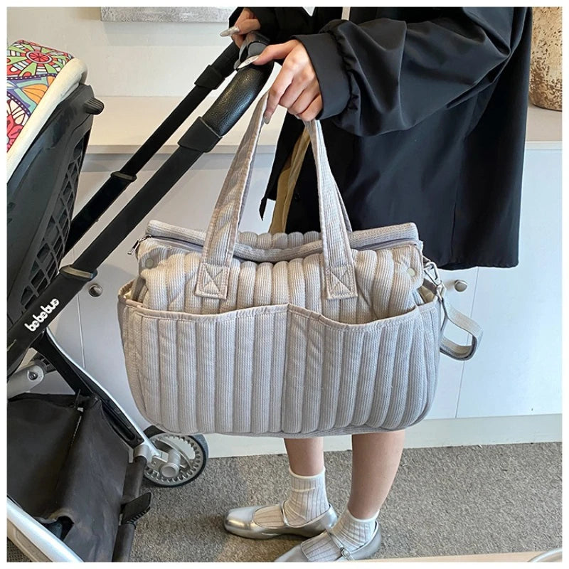 Multifunctional Mommy Bag Large Capacity Baby Carrying Diaper Bag Maternity Pack Women's Travel Totes Baby Items Organizer