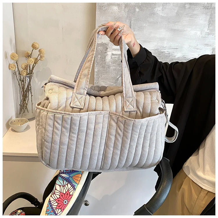 Multifunctional Mommy Bag Large Capacity Baby Carrying Diaper Bag Maternity Pack Women's Travel Totes Baby Items Organizer