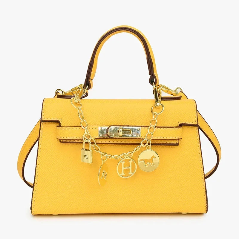 2025 Luxury Leather Tote Bag for Women - Minimalist Crossbody Purse, Premium Small-Batch Work & Office Handbag
