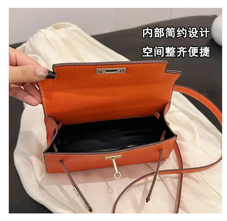 2025 Luxury Leather Tote Bag for Women - Minimalist Crossbody Purse, Premium Small-Batch Work & Office Handbag