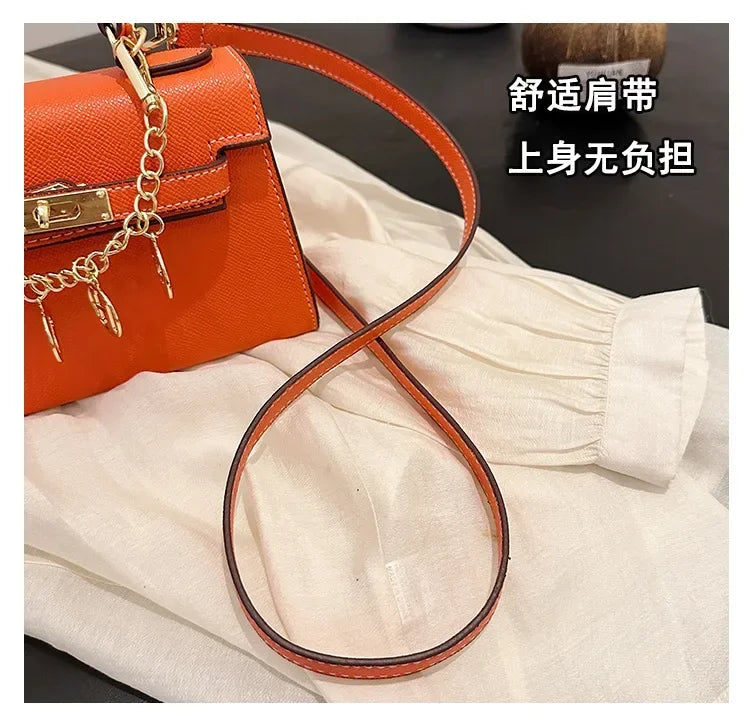 2025 Luxury Leather Tote Bag for Women - Minimalist Crossbody Purse, Premium Small-Batch Work & Office Handbag