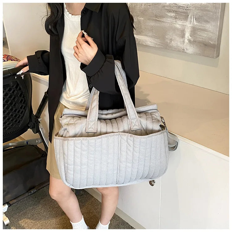 Multifunctional Mommy Bag Large Capacity Baby Carrying Diaper Bag Maternity Pack Women's Travel Totes Baby Items Organizer