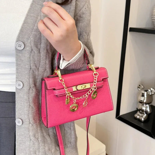 2025 Luxury Leather Tote Bag for Women - Minimalist Crossbody Purse, Premium Small-Batch Work & Office Handbag