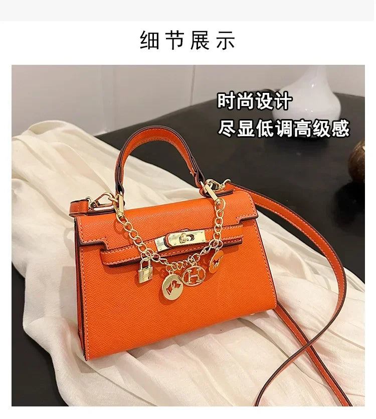 2025 Luxury Leather Tote Bag for Women - Minimalist Crossbody Purse, Premium Small-Batch Work & Office Handbag