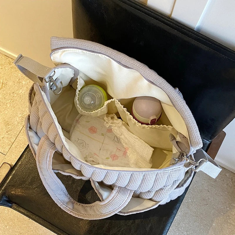 Multifunctional Mommy Bag Large Capacity Baby Carrying Diaper Bag Maternity Pack Women's Travel Totes Baby Items Organizer