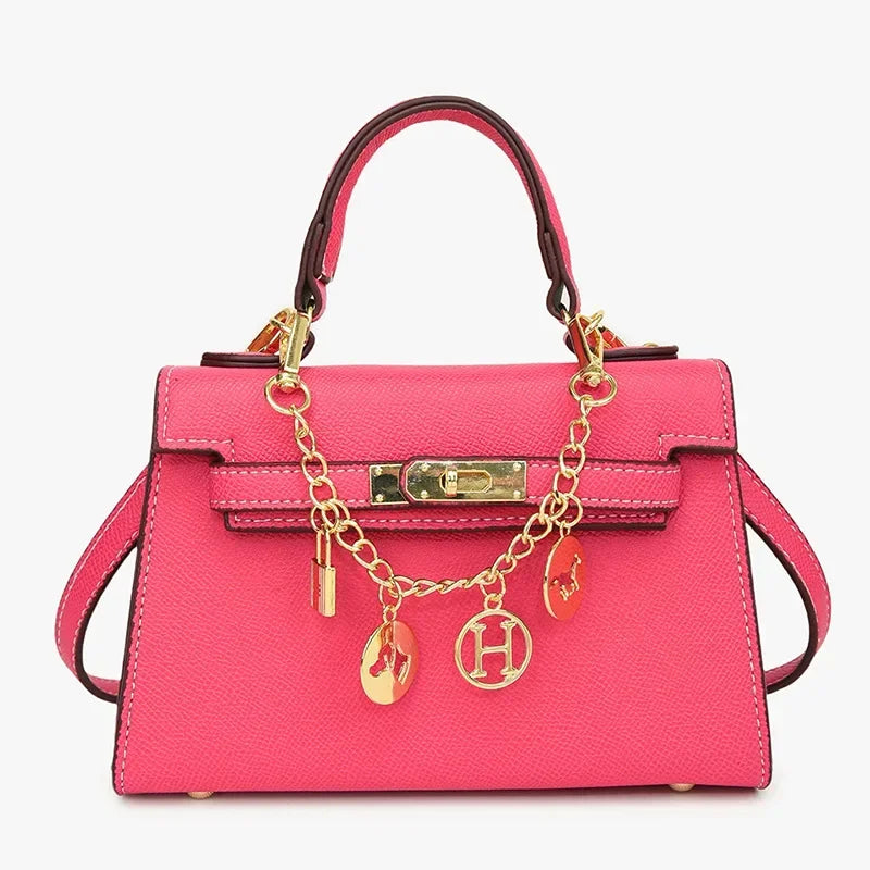 2025 Luxury Leather Tote Bag for Women - Minimalist Crossbody Purse, Premium Small-Batch Work & Office Handbag