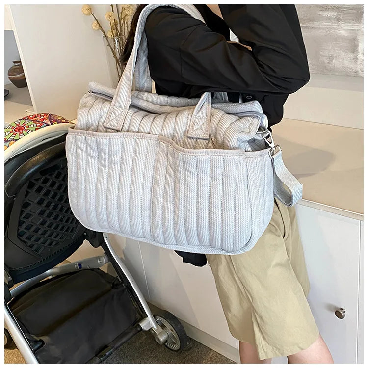 Multifunctional Mommy Bag Large Capacity Baby Carrying Diaper Bag Maternity Pack Women's Travel Totes Baby Items Organizer