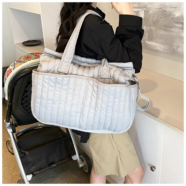Multifunctional Mommy Bag Large Capacity Baby Carrying Diaper Bag Maternity Pack Women's Travel Totes Baby Items Organizer